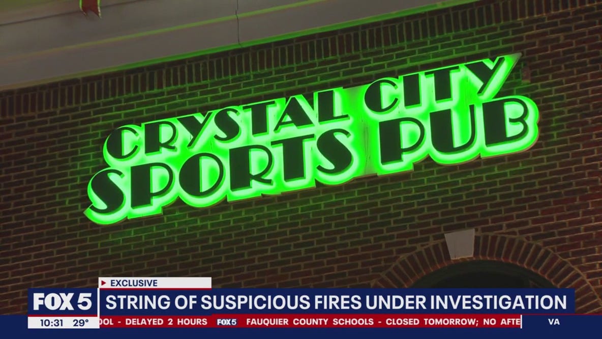 Lit Christmas tree sparks fire at Crystal City Sports Pub